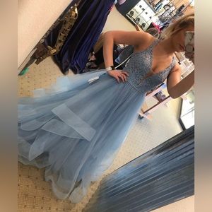 Light Blue Prom/Pageant Dress